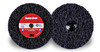 3M 21552 Scotch-Brite Roloc+ Clean and Strip XT Pro Disc, XO-ZR, SiC Extra Coarse, TR+, Purple, 4 in x 1/2 in, 1/PKG, Item #