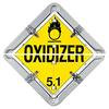 27HM206S by LABELMASTER - Aluminum / Split 17 LEGEND FLIP PLACARD SYSTEM FOR TRAILERS - SPLIT FRAME