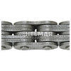 Universal Products BL534 Multi-Purpose Hardware Forklift Chain - BL Series, Stainless Steel, Chrome Plating