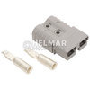 6800G2 by ANDERSON POWER PRODUCTS - CONNECTOR W/CONTACTS (SB120 #4 GRAY)