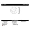 Centric 123.45007 Brake Drum Standard Brake Drum