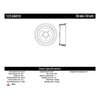 Centric 123.66007 Brake Drum Standard Brake Drum
