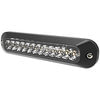 ECCO ED3755RB Warning Light Assembly Warning Light Assembly - 6.2 Inch, 12 LED, Surface Mount, Dual Color, Red/Blue