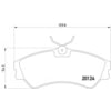 HELLA 355017881 Disc Brake Pad Set Disc Brake Pad Set