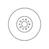 355109381 by HELLA - DISC BRAKE ROTOR