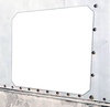 Stemco V1212N Multi-Purpose Hardware VanFastic™ Trailer Body Repair Panel - Aluminum, Natural BRight, 12" x 12"