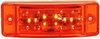Maxxima M20395Y Clearance Light 2X6 REC NO REFL AMBER
