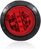 Maxxima M09410R Clearance Light Clearance Light - Red, 1 1/4 in., 6 LED, Round, Low-Profile, Combo