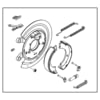 Chrysler 68001472AB SHOE AND LINING KIT, SHOE AND LINING KIT. Right & Left. Parking Brake. Diagram 3
