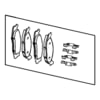 Chrysler 05080868AC PAD KIT. Front Disc Brake. Diagram 12