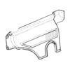 Chrysler 5EG03LAZAG PANEL. Left. Quarter Trim. Diagram 2