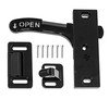 E287 by RV DESIGNER - SCREEN DOOR LATCH BLACK L