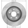 Bendix PRT5907 Disc Brake Rotor Brake Rotor
