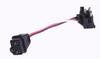 Maxxima M50901 Multi-Purpose Wiring Harness 6" Long, 3-Pin Male to Female Electrical Extension Wire Harness
