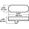 Peterson Lighting M321A Turn Signal / Parking Light Assembly LED Warning / Turn Signal, Sae 279 Agriculture Light, Oval, PL3