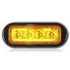 Maxxima M20484YCL Beacon Light 4 LED WARN LGHT