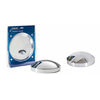 American Chrome 16982 Axle Cover Hub Cap Axle Hub Cap - Rear, 8.56 in. ID, 2.69 in. Height, Chrome, Baby Moon