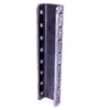 Redneck Trailer C20-8 Trailer Hitch Bracket Wallace Forge Channel Bracket, 8-Hole