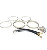 Redneck Trailer 9579-2 Brake Hydraulic Line Brake Hardware - Hydraulic Line Kit Tandem Axle