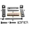 Euclid E-3561A Suspension Equalizer Beam Bolt BRACKET KIT