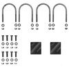 Euclid E-4383 Suspension Hardware Kit Connection Kit, Axle 5 Round
