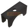 Euclid E-7687 Air Suspension Leaf Spring Axle Seat Spring Seat, 5 Rd Axle, 1 1/4 H, No T Arm Conn