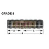 Euclid E-5706 Wheel Stud and Lug Nut Kit STUD