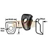 E5927 by EUCLID - WHEEL END - WHEEL RIM CLAMP
