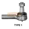 Euclid E-6404 Steering Drag Link Tie Rod End - Front Axle, Drag Links