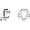 Euclid E-9629 Suspension Hardware Kit Suspension Hanger Assembly - Drive Axle Hanger