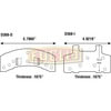 ED368S by EUCLID - Disc Brake Pad Set