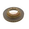 E-14552A by EUCLID - Disc Brake Rotor - 15 in. Outside Diameter, Hat Shaped Rotor