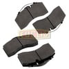 Euclid EMD1369 Disc Brake Pad Set Heavy Duty Pads