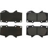 Centric 300.09761 Disc Brake Pad Set Premium Semi-Metallic Brake Pads with Shims and Hardware