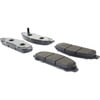 Centric 300.14010 Disc Brake Pad Set Centric Premium Semi-Metallic Brake Pads with Shims and Hardware
