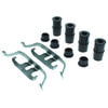 Centric 300.15610 Disc Brake Pad Set Centric Premium Semi-Metallic Brake Pads with Shims and Hardware