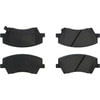 Centric 301.19120 Disc Brake Pad Set Centric Premium Ceramic Brake Pads with Shims and Hardware