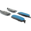 Centric 307.11940 Disc Brake Pad Set Centric Tactical Police Duty Brake Pads with Hardware