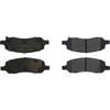 Centric 300.11720 Disc Brake Pad Set Centric Premium Semi-Metallic Brake Pads with Shims and Hardware