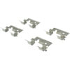 Centric 300.16590 Disc Brake Pad Set Centric Premium Semi-Metallic Brake Pads with Shims and Hardware