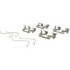 Centric 300.16970 Disc Brake Pad Set Centric Premium Semi-Metallic Brake Pads with Shims and Hardware