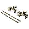 Centric 300.17180 Disc Brake Pad Set Centric Premium Semi-Metallic Brake Pads with Shims and Hardware