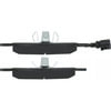 Centric 300.07681 Disc Brake Pad Set Centric Premium Semi-Metallic Brake Pads with Shims and Hardware