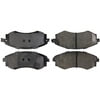 Centric 106.07002 Disc Brake Pad Set Posi Quiet Extended Wear Brake Pads with Shims and Hardware