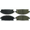 Centric 106.06911 Disc Brake Pad Set Posi Quiet Extended Wear Brake Pads with Shims and Hardware