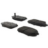 Centric 106.11251 Disc Brake Pad Set Posi Quiet Extended Wear Brake Pads with Shims and Hardware