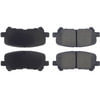 Centric 301.12810 Disc Brake Pad Set Centric Premium Ceramic Brake Pads with Shims and Hardware