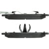 Centric 106.08750 Disc Brake Pad Set Posi Quiet Extended Wear Brake Pads with Shims and Hardware