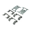 Centric 300.07480 Disc Brake Pad Set Centric Premium Semi-Metallic Brake Pads with Shims and Hardware