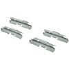 Centric 106.08980 Disc Brake Pad Set Posi Quiet Extended Wear Brake Pads with Shims and Hardware